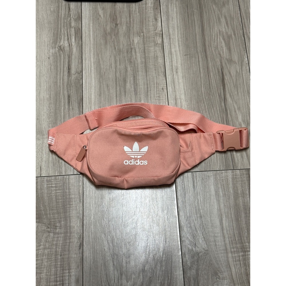 Adidas Originals Trefoil Fanny Pack Waist Bag Salmon Pink Coral CK6590